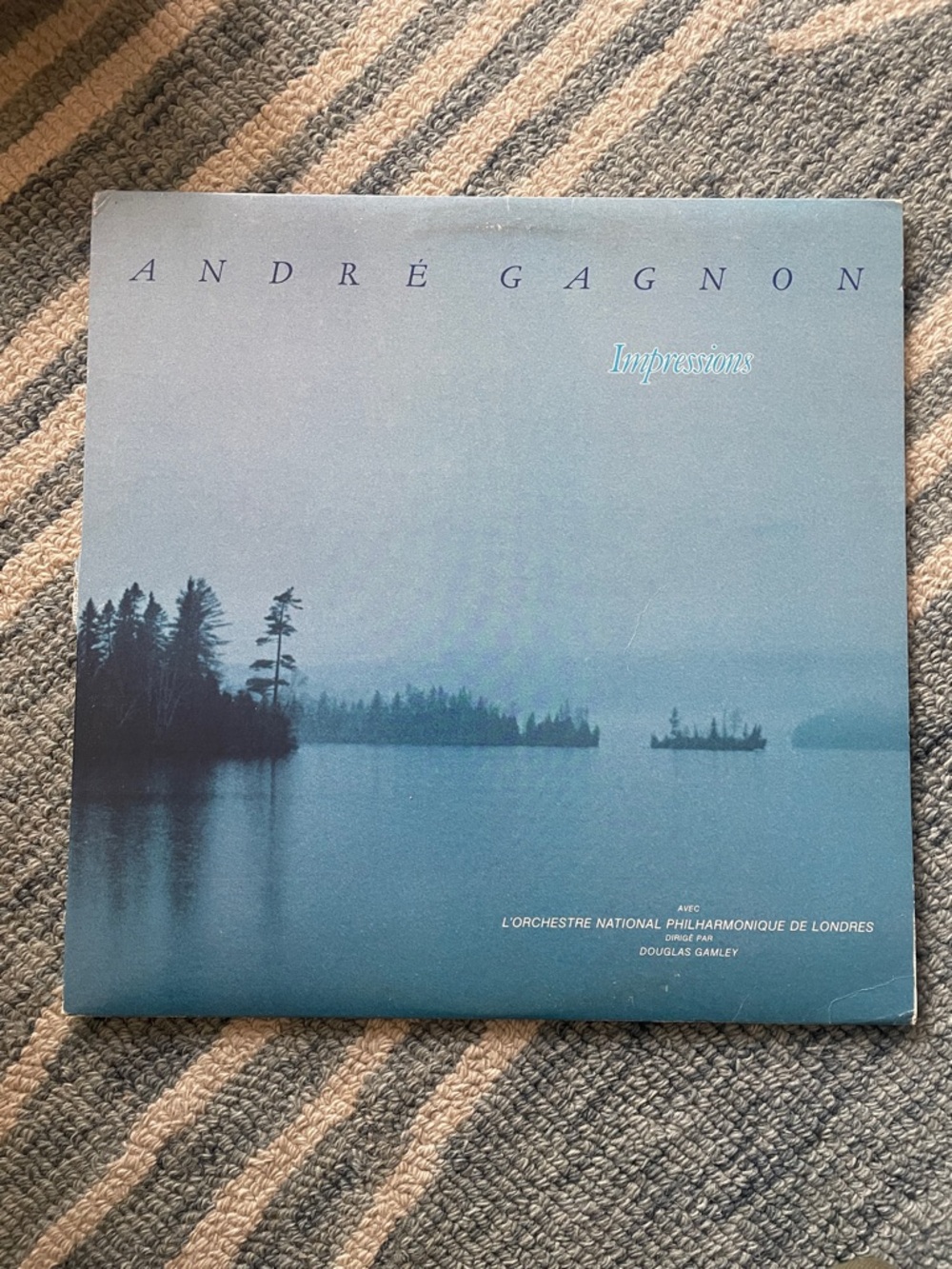 3/$30 André Gagnon "Impressions" Vintage Vinyl Record Album 1983